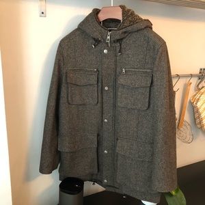 Cole Haan men’s wool topcoat